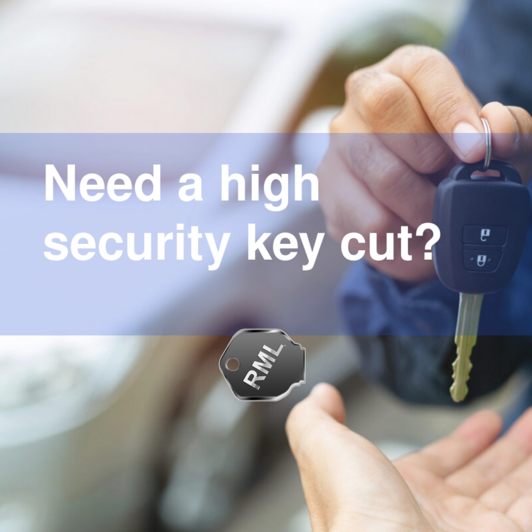 Need a high security key cut?
