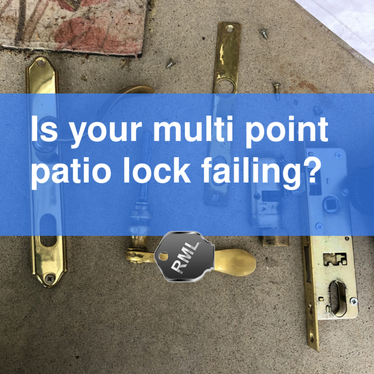Is your multi point patio lock failing?