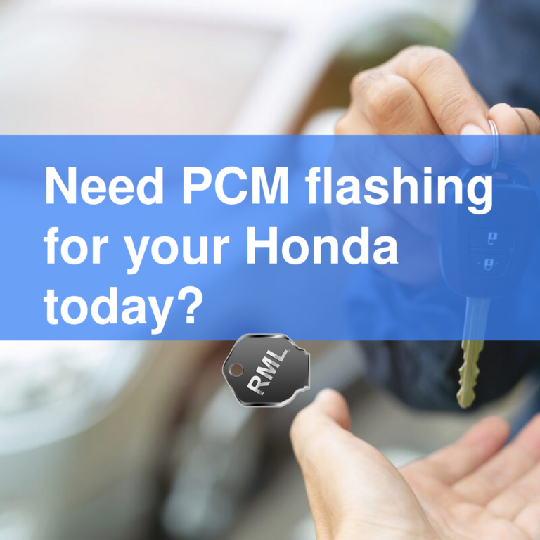 Need PCM flashing for your Honda today?