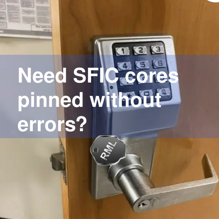 Need SFIC cores pinned without errors?