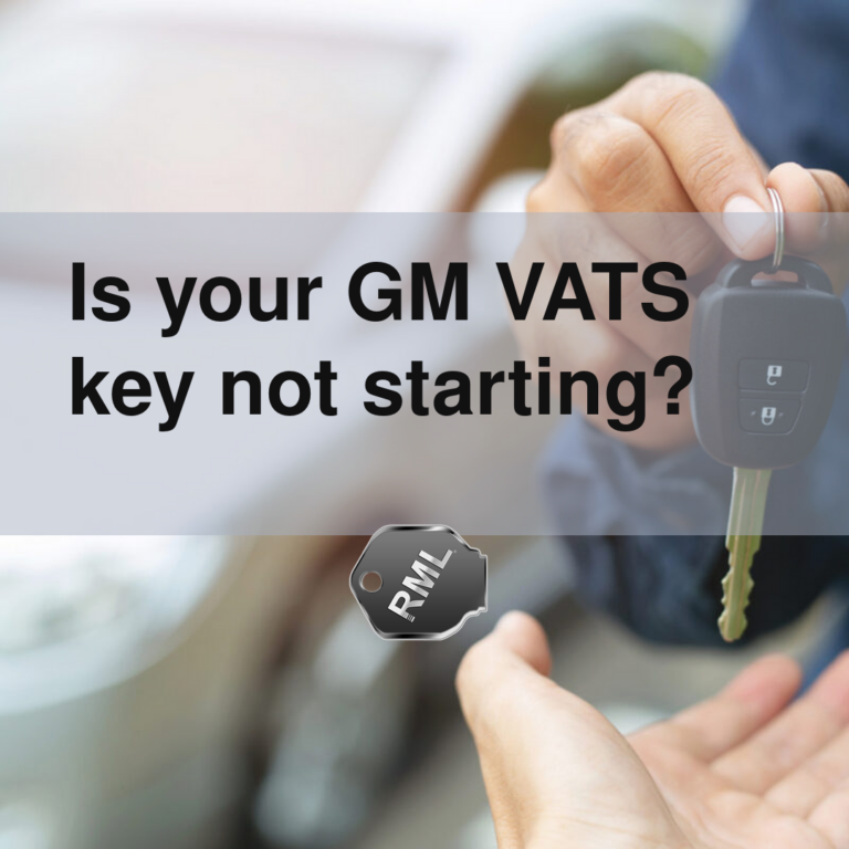 Is your GM VATS key not starting?