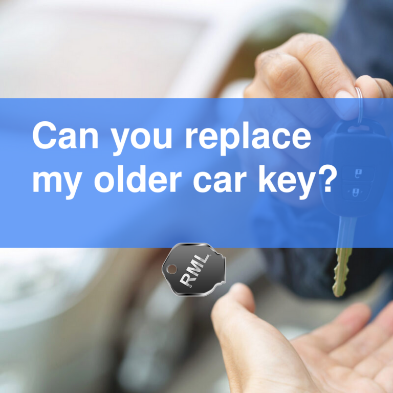 Can you replace my older car key?