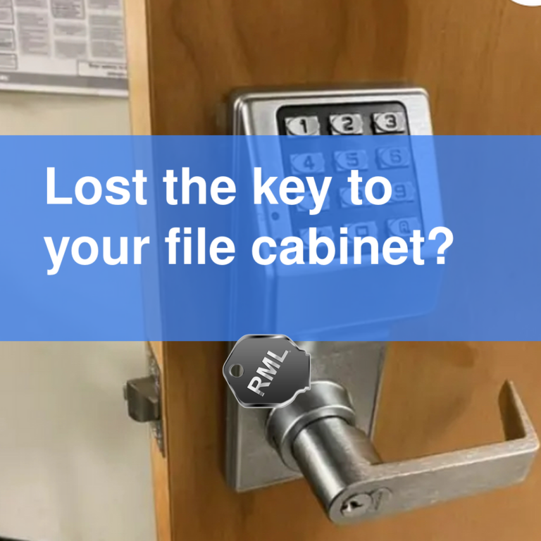 Lost the key to your file cabinet?