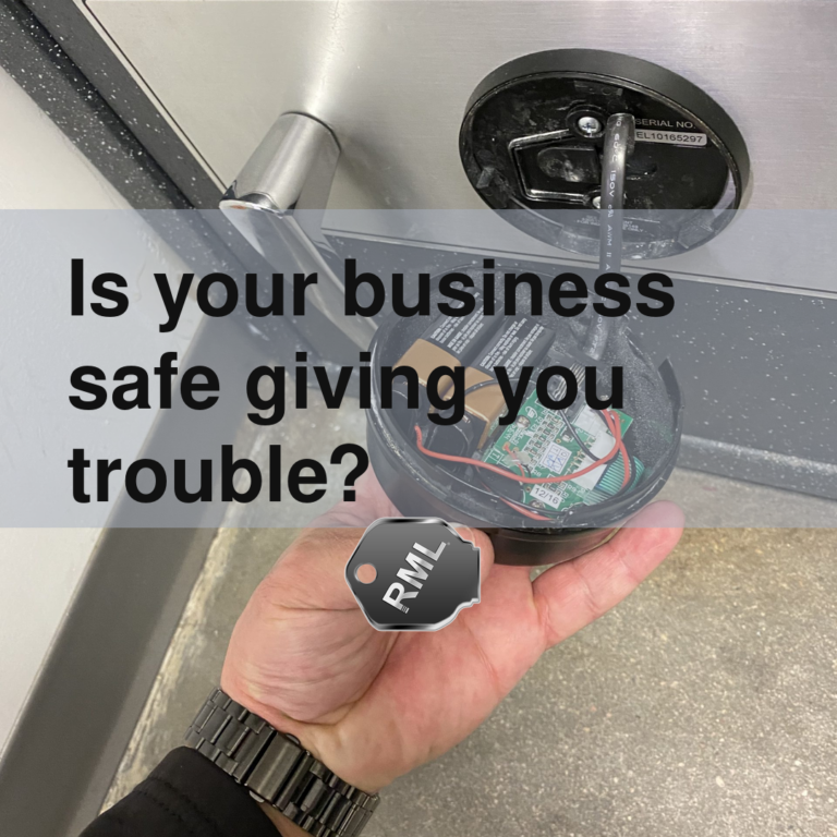 Is your business safe giving you trouble?