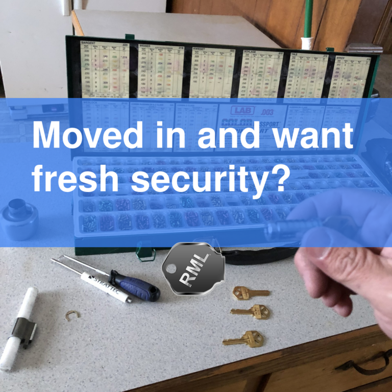 Moved in and want fresh security?