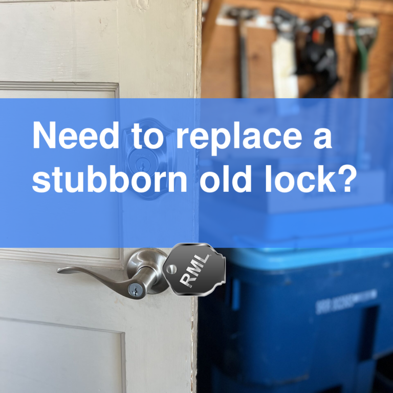 Need to replace a stubborn old lock?