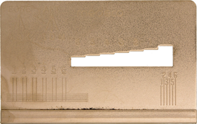 Medeco 4/Universal Key Gauge/Decoder