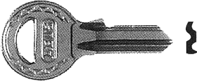 Abus Original Key Blanks