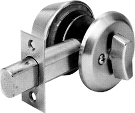 Deadbolt - Single Cylinder, Schlage C Keyway, Grade 1, 626/US26D Satin Chrome