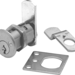 1-3/16in Cam Lock, Pin Tumbler, National D4292/ NA12 Keyway, Keyed Alike to 107, 3/4in Barrel Diameter, Grade 1, 626/US26D Satin Chrome