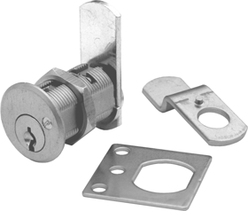 1-1/16in Cam Lock, Pin Tumbler, National D4292/ NA12 Keyway, Keyed Alike to 915, 3/4in Barrel Diameter, Grade 1, 626/US26D Satin Chrome 1-1/16in Cam Lock, Pin Tumbler, National D4292/ NA12 Keyway, Keyed Alike to 915, 3/4in Barrel Diameter, Grade 1, 626/US26D Satin Chrome