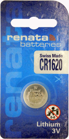 CR1620.TS 3V 75mAh Lithium Coin Cell CR1620.TS 3V 75mAh Lithium Coin Cell
