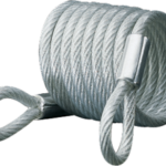 Carded Cable 6ft x 1/4in Looped End