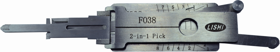 2-in-1 Pick/Decoder Ford 8-Cut H75/FO38 2-in-1 Pick/Decoder Ford 8-Cut H75/FO38