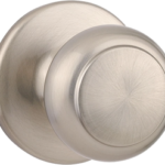 Cove Passage Knob, 6-Way Adjustable Latch 2-3/8in-2-3/4in Backset, Grade 3, 619/US15 Satin Nickel Cove Passage Knob, 6-Way Adjustable Latch 2-3/8in-2-3/4in Backset, Grade 3, 619/US15 Satin Nickel