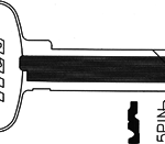 +Sargent Key Blanks 278CL