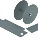 Filler Plate Kit for 161 Cut Out, ASA Strike Filler, 2-1/8in Hole, 2-1/4in x 1-1/8in Latch Filler, Prime Coated