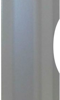 Latch Protector with Cut Out for Locks, 7in x 2-3/4in, 630/US32D Stainless Steel