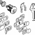 Universal Mail Box Lock 9 Cams, XL2 Keyway Universal Mail Box Lock 9 Cams, XL2 Keyway