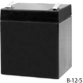 Sealed Lead Acid Battery, 24VDC, 5Ah