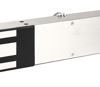 1200lbs Double Magnalock, 12/24VDC, Non-Monitoring, 630/US32D Satin Stainless Steel