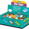 ID Key Tag Ball Chain Assorted 100/Box