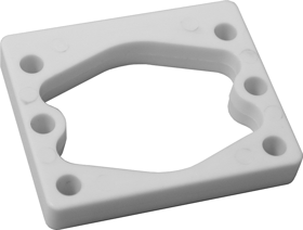 1/4in Plastic Spacer 7/8in Bore 1/4in Plastic Spacer 7/8in Bore