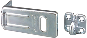 Carded Hasp 6in Hardened Steel
