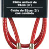 Carded Padlock #7 Cable 3ft-3/16in Carded Padlock #7 Cable 3ft-3/16in