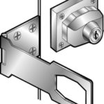 Hasp Lock 4 1/2in Carded Keyed Different Hasp Lock 4 1/2in Carded Keyed Different