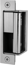Fire Rated Electric Strike All in One, 12/24VAC/DC, FSE Fail-Secure, 1-1/4in x 4-7/8in Square Corner, for Up to 3/4in Latch Throw, 630/US32D Brushed Stainless Steel Fire Rated Electric Strike All in One, 12/24VAC/DC, FSE Fail-Secure, 1-1/4in x 4-7/8in Square Corner, for Up to 3/4in Latch Throw, 630/US32D Brushed Stainless Steel