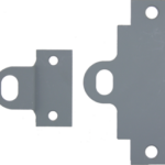 Temporary Lock Strike Hasp, Prime Coated