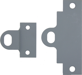 Temporary Lock Strike Hasp, Prime Coated