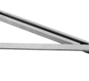 Overhead Concealed Mount Low Profile Stop, Non-Handed, Channel is 1-1/4in Wide x 1/2in Deep, 630/US32D Stainless Steel