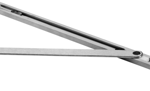 Overhead Concealed Mount Low Profile Stop, Non-Handed, Channel is 1-1/4in Wide x 1/2in Deep, 630/US32D Stainless Steel