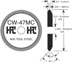 New Cutter XF74-88-119