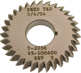 Cutter Double Angle Milling for High Security Technologies