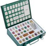 Best Falcon A2 System SFIC Core Color-Coded Metal Pinning Kit, 10 Bottom Pins, 18 Master, Caps, 6/7 Spring Covers, Key Gauge