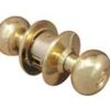LSDA Grade 2 Passage Knob Plymouth Less Latch Bright Brass 110P3LL