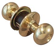 LSDA Grade 2 Privacy Knob Plymouth Less Latch Bright Brass 120P3LL