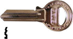 Abus Original Key Blanks