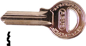 Abus Original Key Blanks Abus Original Key Blanks