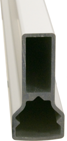 7ft 2in, Aluminum Mullion for use with 1790 Rim Devices Only, STK170 Adjustable Mortise Strike, 628/US28 Anodized Aluminum