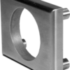 External 1/4in Trim Spacer for 1-1/8in Barrel Diameter Locks, External with Thru Bolts, 626/US26D Satin Chrome
