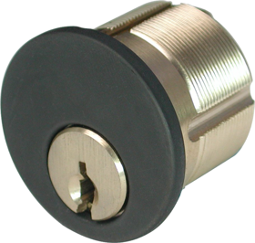Mortise Cylinder 1in, 5-Pin, Corbin 60 Keyway, Adams Rite/Yale Cams, Keyed Alike in Pairs, 613/US10B Oil Rubbed Bronze