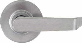 Passage Lever Exit Trim, 626/US26D Satin Chrome
