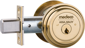 M3 Double Cylinder Residential Deadbolt, 2-3/4in Backset, 6-Pin, DA Keyway, Sub-Assembled, UL437 Grade 1, Bright Brass 05