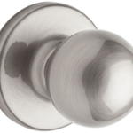 Polo Passage Knob, 6-Way Adjustable Latch 2-3/8in-2-3/4in Backset, Grade 3, 619/US15 Satin Nickel