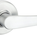 Delta Passage Lever, 6-Way Adjustable Latch 2-3/8in-2-3/4in Backset, Grade 3, 626/US26D Satin Chrome