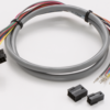 (QC12) 12 Wires-50in Wires Harness, 8 and 4 Pin Connector w/12 Wires, Quick Connect Molex Connectors at 1 End, Pinned 1 End